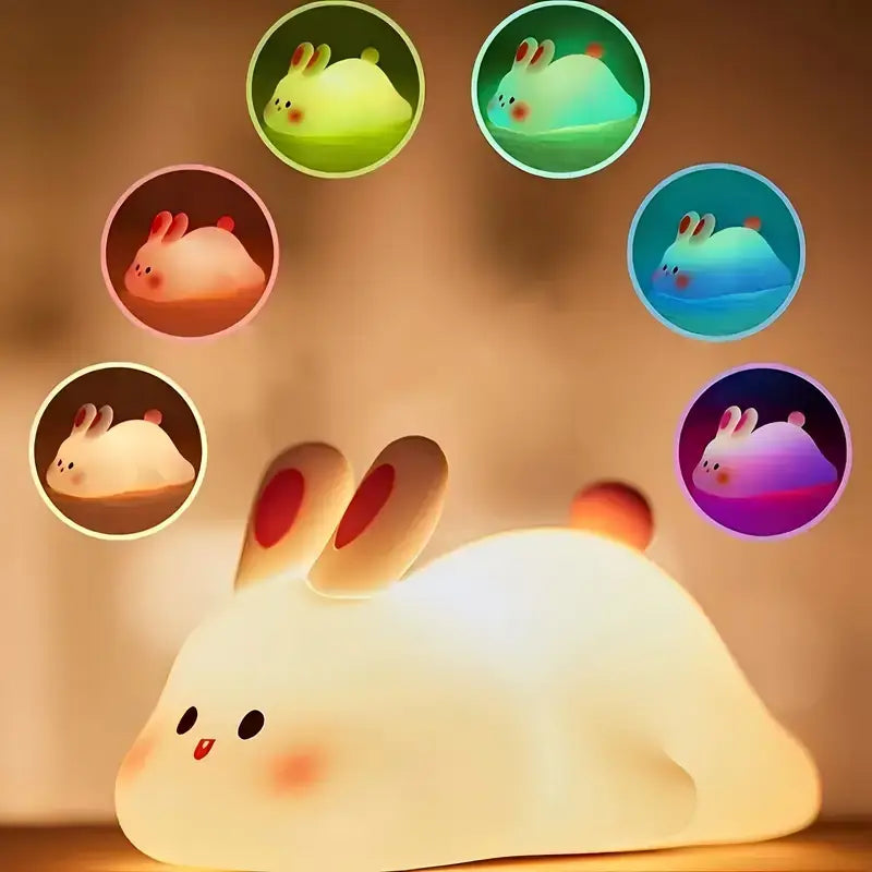 BunnyLight – Luminária de Mesa LED com Sensor de Toque