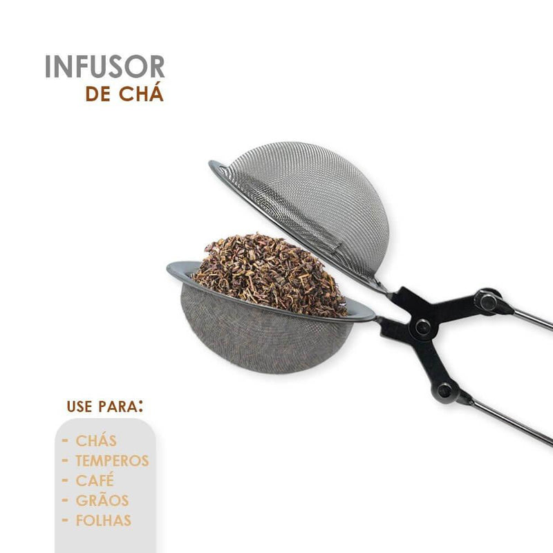 Infusor de Chá - Inox - Loja Lar Criativo